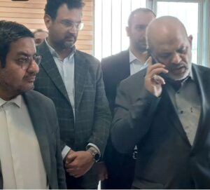بازدید میدانی وزیر کشور و سردار حسینی از ایستگاه مرکزی ستاد خدمات سفر و راه های مواصلاتی شهرستان ری
