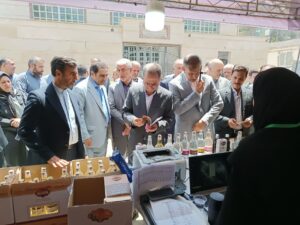 آئین افتتاح دومین جشنواره مهر گلاب استان تهران باحضور مسئولین در شهرستان ری برگزار شد